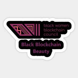 Black Women Blockchain Council Beauty Sticker